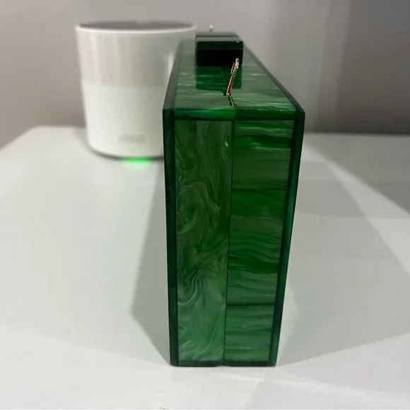 Green Evil Eye Acrylic Clutch - Picture 7 of 7